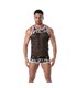 Tank Top Herren Mesh mit grauem Camouflage-Design - Sportlich & Stylisch | TOF