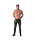Jogginghose Herren - Leder-Look, Knopfflug & 3 Taschen | TOF