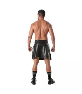 Asymmetrischer Herrenrock mit Reißverschlusstasche & Taillenverschluss | TOF