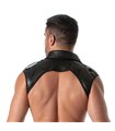 Herren Shirt-Harness mit Kragen & Schulterepauletten, bequem | TOF