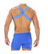 Herren Brust-Harness mit elastischem Komfort & fluoreszierendem Look | TOF