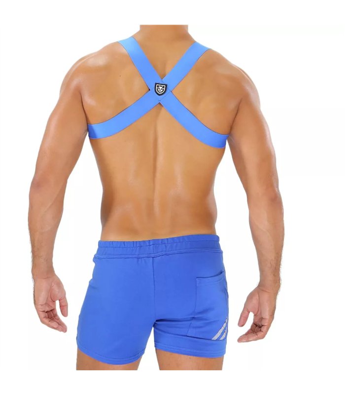 Herren Brust-Harness mit elastischem Komfort & fluoreszierendem Look | TOF