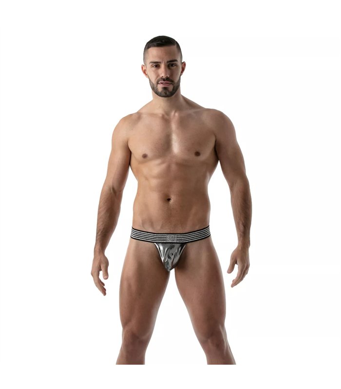 Stringless Thong - Atmungsaktiver Metall-Lurex mit flexiblem Halt | TOF