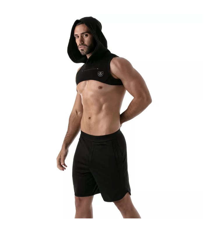 Herren Hoodie Harness - Reflektierende Kante & Komfort aus Baumwolle | TOF