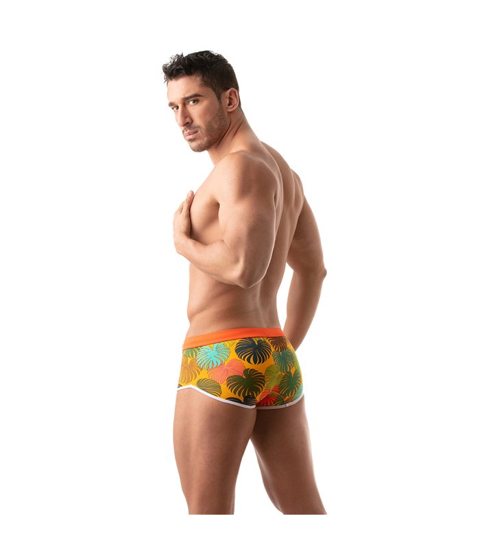 Badehose Herren mit floralem Muster - flacher, bequemer Sitz | TOF