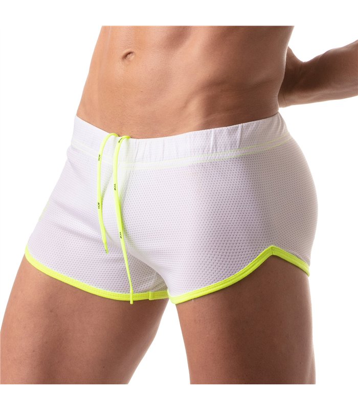 Shorts Low Waist mit Cut-outs und TOF-Logo Herren - Retro Style | TOF
