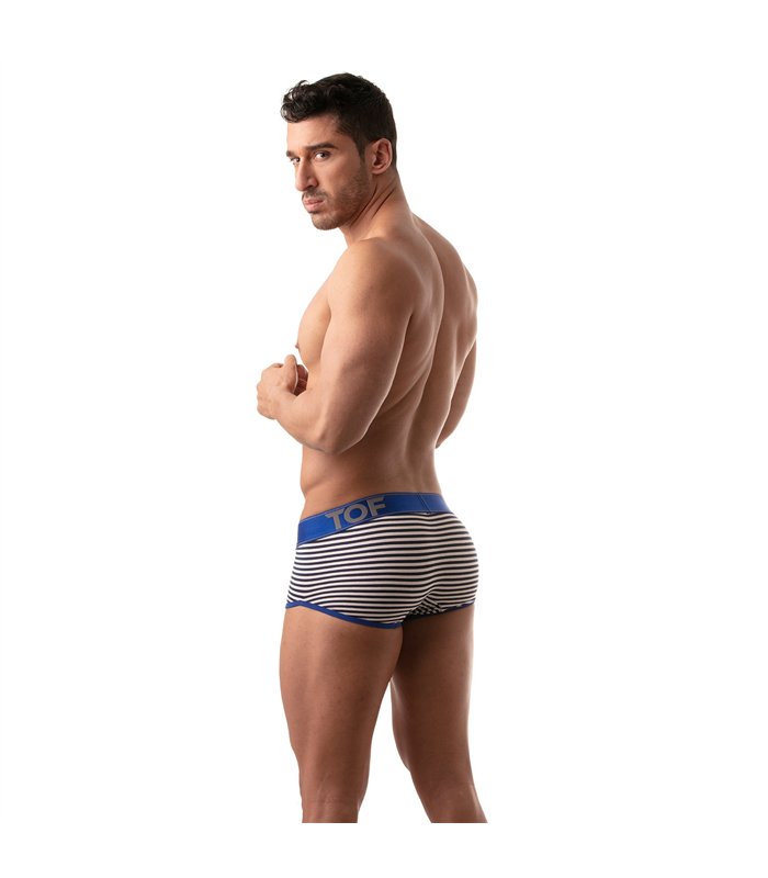 Boxershorts Sailor Stripe - Soft, tailliert mit XXL-Beutel | TOF