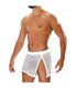 Herren Mesh Rock mit verstellbarem Bund - transparent & modern | TOF