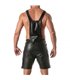 Kurzer Herren-Overall - Figurbetont, 5 Taschen & verstellbare Träger | TOF
