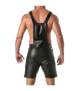 Kurzer Herren-Overall - Figurbetont, 5 Taschen & verstellbare Träger | TOF