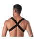 Herren Brustgeschirr mit Kreuz-Design & großer Reißverschlusstasche | TOF