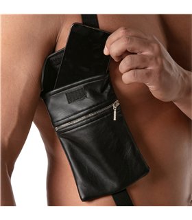 Elastischer Herren Harness mit 2 Taschen & verstellbaren Gurten | TOF