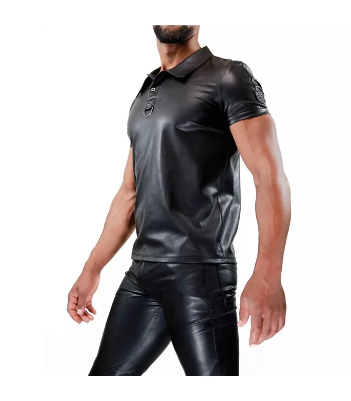 Polo-Shirt mit edlem Glanz - sexy & hauteng | TOF