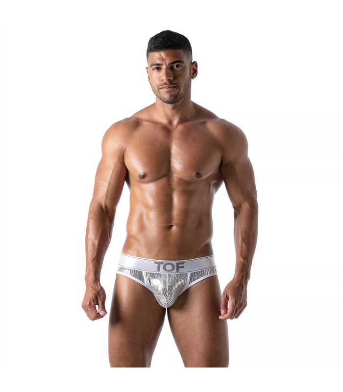 Jockbrief mit Glitzereffekt und komfortabler Fronttasche | TOF