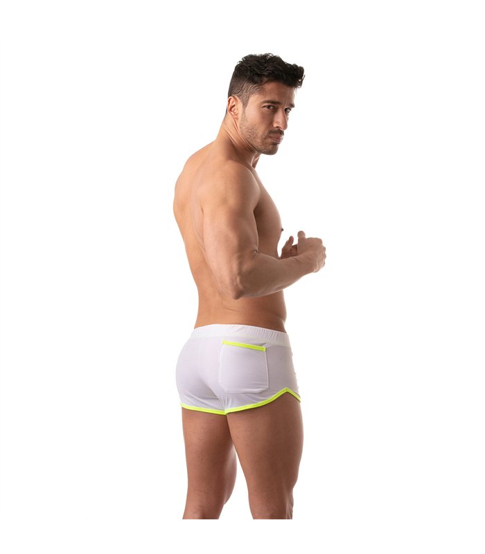 Shorts Low Waist mit Cut-outs und TOF-Logo Herren - Retro Style | TOF