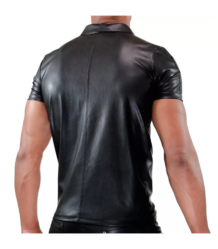 Polo-Shirt mit edlem Glanz - sexy & hauteng | TOF