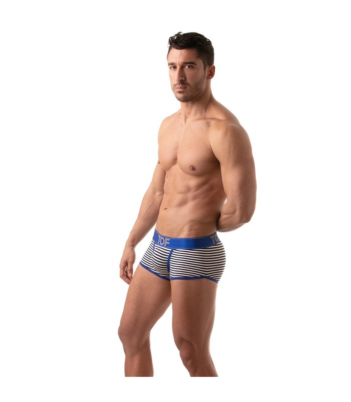 Boxershorts Sailor Stripe - Soft, tailliert mit XXL-Beutel | TOF