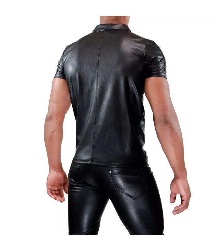 Polo-Shirt mit edlem Glanz - sexy & hauteng | TOF