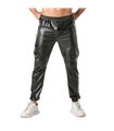 Cargo Sweatpants Schwarz – Slim Fit mit praktischen Reißverschluss-Taschen | TOF Paris