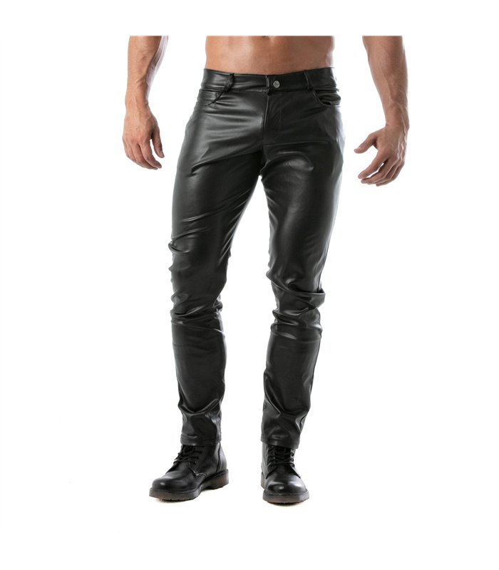 Sexy Hosen mit abnehmbarem Rückenteil – Schwarz, verführerisch | TOF Paris