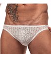 Slip Weiß Spitze Stretch Komfort Low Waist Paris Design | TOF Paris
