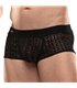 Boxershorts Stretch-Spitze Schwarz – Low Waist, Slim Fit, Made in France | TOF Paris