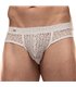 Slip Riviera Weiß – Slim Fit, elastische Spitze, Paris Design | TOF Paris