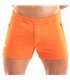 Herren Shorts Orange – Slim Fit mit Reißverschlusstaschen & Logo | TOF Paris