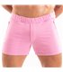Shorts Pink Slim Fit mit Reißverschlusstaschen – Sportlich & Sexy | TOF Paris