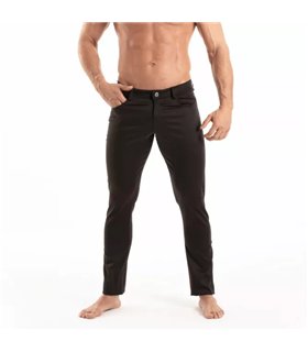 Herren Chinohose – Stretchkomfort & elegante Passform in Schwarz | TOF Paris