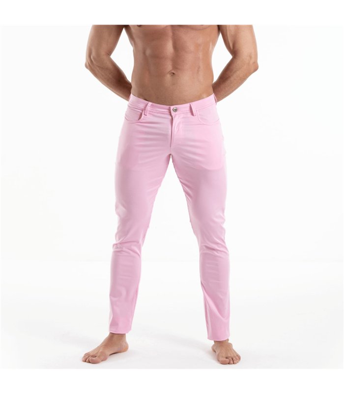 Herren Chinohose Pink – Stretchkomfort & elegante Passform | TOF Paris