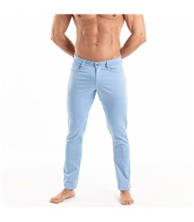 Herren Chino Pants Blau – Eleganter Stretchkomfort & perfekte Passform | TOF Paris