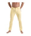 Herren Chino Pants – Komfortabler Stretch, stylischer Slim Fit Gelb | TOF Paris