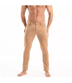 Chino Pants Herren Braun – Stretch für perfekten Sitz & Komfort | TOF Paris