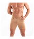 Chino Shorts Herren Slim Fit braun – Stretch, 5 Taschen, Sommer | TOF Paris