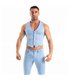 Chino Weste Herren Slim Fit mit Stretch – Elegant & Komfort in Blau | TOF Paris