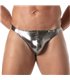 Thong Herren Silber – Metallic Look, Ergonomisch & Schnell trocknend | TOF Paris