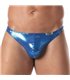 Men’s Thong Royal Blau – Metallic Effekt, Ergonomisch & Komfortabel | TOF Paris