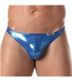 Men’s Thong Royal Blau – Metallic Effekt, Ergonomisch & Komfortabel | TOF Paris