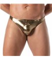 Herren-String Thong Gold – Ergonomisch, metallic & schnell trocknend | TOF Paris