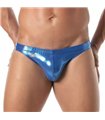 Minibriefs Royal Blau – High-Cut, Glänzend & Schnell Trocknend | TOF Paris