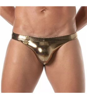 Minislip Gold mit Metallic-Glanz – Eleganz & schneller Trocknung | TOF Paris