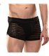 Shorts Sheer Mykonos Schwarz – Sexy High-Cut mit Rippbund | TOF Paris