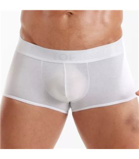 Boxershorts mit Satinbund – Weicher Low-Rise Komfort, Weiß | TOF Paris Boxershorts mit Satinbund – Weicher Low-Rise Komfort, Weiß | TOF Paris