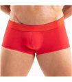 Boxershorts Herren – Weicher Baumwollmix mit Satin-Bund, Rot | TOF Paris