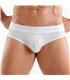 Slip Herren weiß, weiche Baumwolle & Satin-Jacquard Bund | TOF Paris