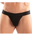 Jockstrap Herren Schwarz – Weicher Baumwollkomfort mit Jacquard-Bund | TOF Paris