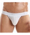 Jockstrap Herren weiß – Weicher Baumwollmix mit Jacquard-Bund | TOF Paris