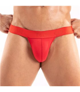 Jockstrap Herren Rot – Weicher Baumwollkomfort mit Jacquard-Bund | TOF Paris