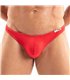 Herren String in Rot – Weicher Stretch, Perfekte Passform | TOF Paris